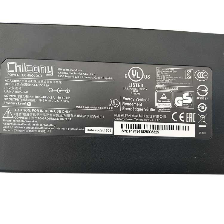 зарядки для CHICONY GL62M