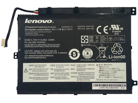 33Wh Lenovo 45N1728 45N1729 1ICP4/83/113 Caricabatterie, alimentatori per notebook