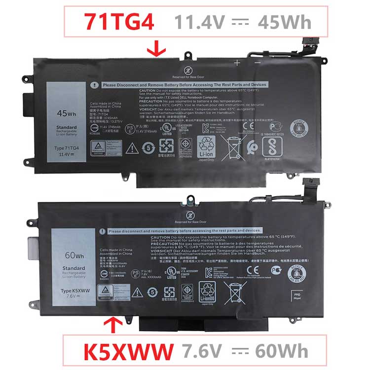DELL 71TG4 Аккумуляторная