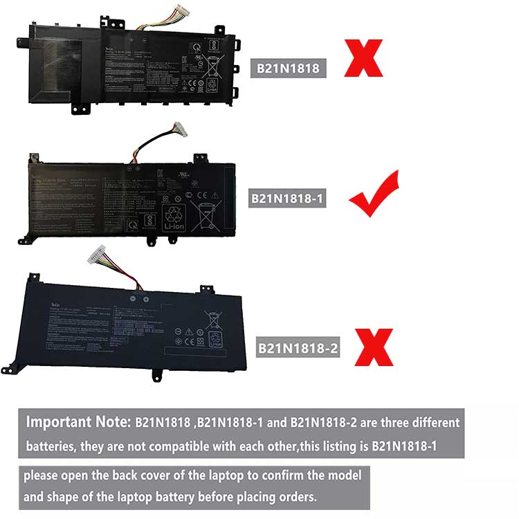 ASUS Y5200F Аккумуляторная