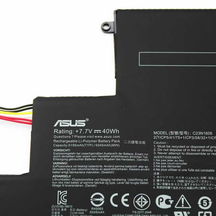 ASUS UX390UA-1C Аккумуляторная