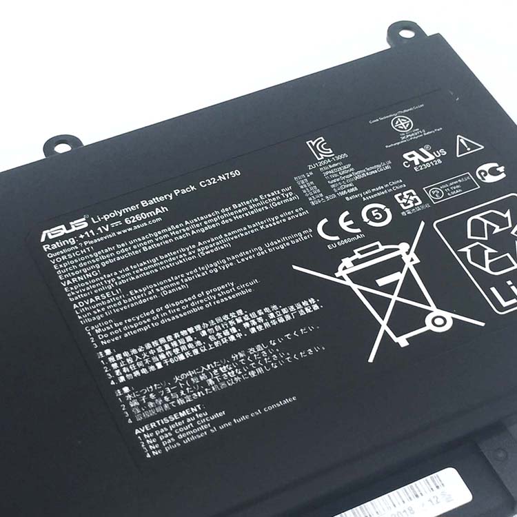 ASUS Asus N750Y47JV-SL Аккумуляторная