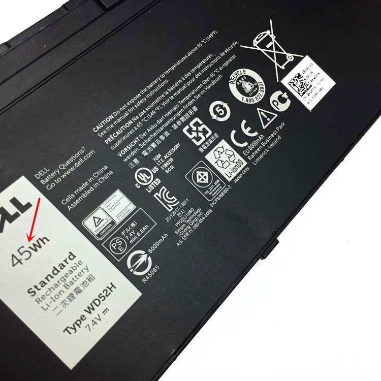 DELL WD52H Аккумуляторная