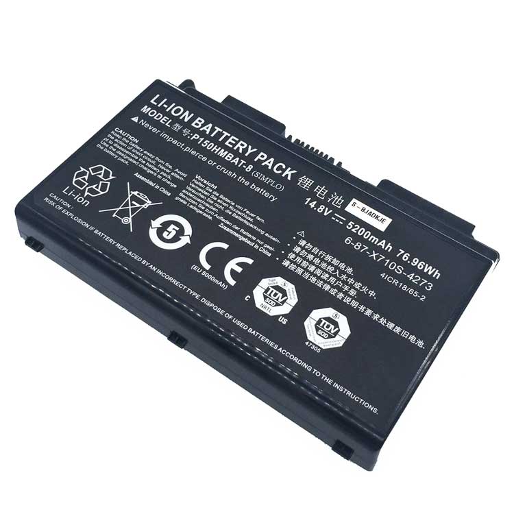 CLEVO Аккумуляторная батарея для Clevo P150EM