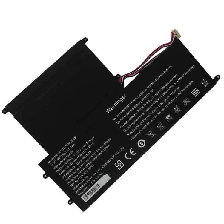 UTL-516698-3S Аккумуляторы для ноутбуков