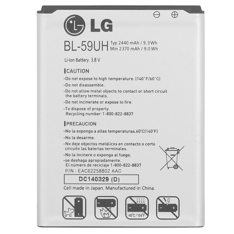 LG BL-59UH Wiederaufladbare Batterien