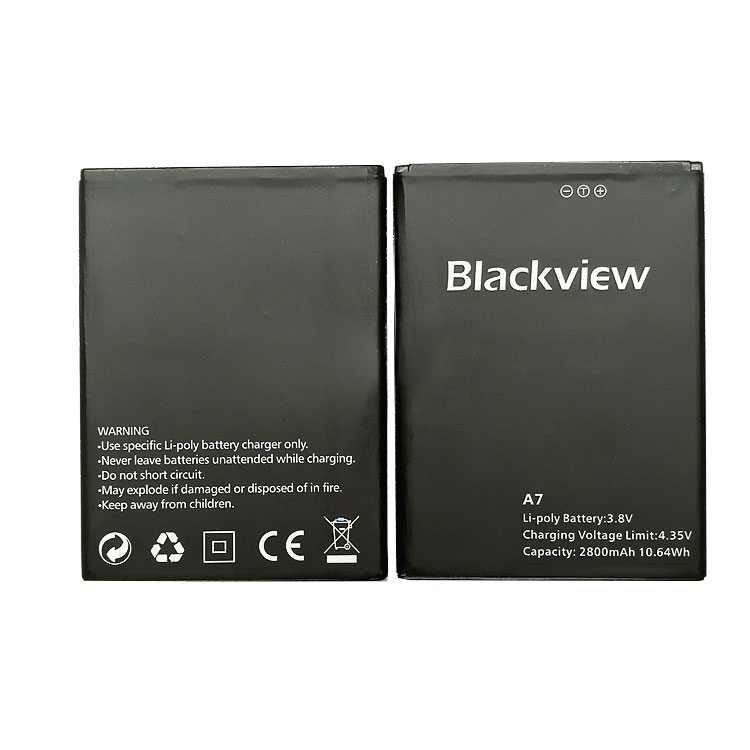 BLACKVIEW A7 Wiederaufladbare Batterien