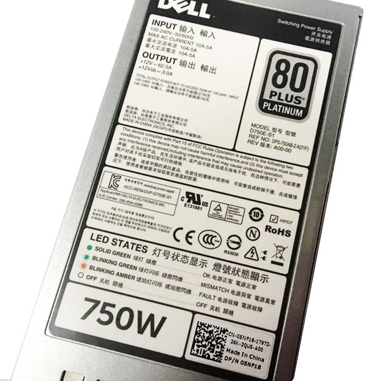 зарядки для DELL Dell R620