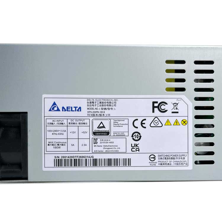 Netzteile für DELTA Dahua NVR4216-16P POE video recorder